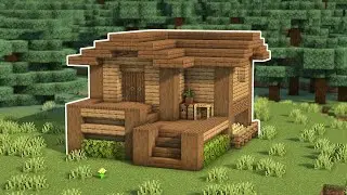 Minecraft: How To Build a Starter Survival House | Small House Tutorial