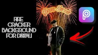PIC'SART TUTORIAL || HOW TO EDITS FIRE CRACKER BACKGROUND ||