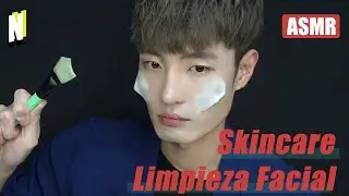 [Spanish asmr] Skincare roleplay｜Relaxing Facial Cleansing