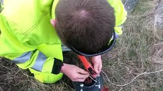 Wysadzanie skaly / dynamit / Power Tools