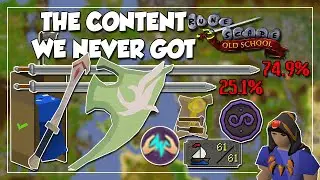 The Content We Never Got In OSRS - Game-Changing Failed Polls