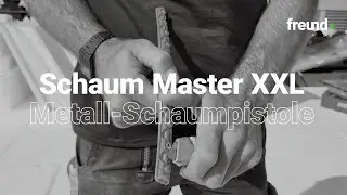 Freund - 01791000 Metall Schaumpistole Schaum Master XXL Imageclip DE