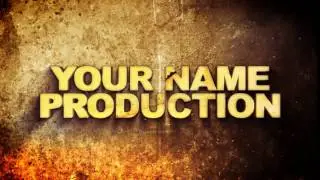 Hot Metal  Grunge open titles - After Effects Template