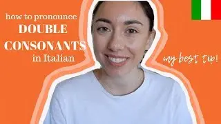 How to Pronounce Double Consonants in Italian (My Best Tip) | PART 1 | Learn Italian with Lucrezia