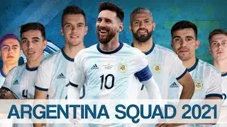 Argentina Full Squad Copa America  2021 || Argentina Copa America 2021