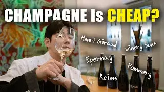 Champagne Henri Giraud winery tour | Epernay Reims vlog