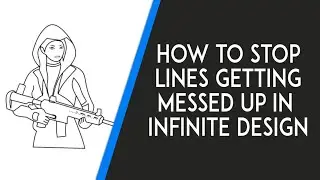 Tutorial how to stop lines from getting messed up when saving files in infinite design