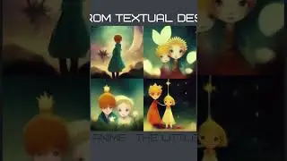 AI generates - The Little prince and his princess