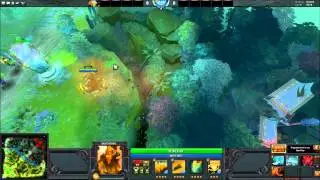 Dota 2 Sand King Burrowstrike trick
