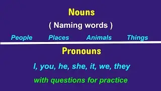 Nouns Pronouns in English Grammar | Test your English Grammar