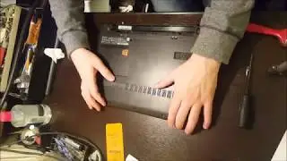 lenovo g50-70/How to dismantle/Clean it from dust