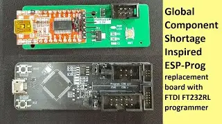 💡 ESP-Prog Programmer board for FTDI FT232RL
