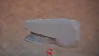 Low poly game ready rock for UE4/CE/Unity