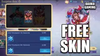 How To Get Epic Skin From Surprise Box Free Skin Event 2023 | Mobile Legends