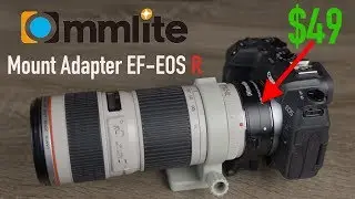 Commlite EF-EOS R Lens Adapter Review