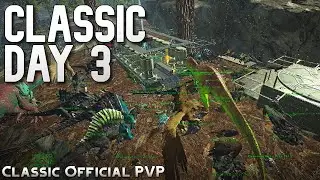 Starting Out On Classic ! Day 1-3 Of Wipe | GT7 | ARK Classic PvP (E1)