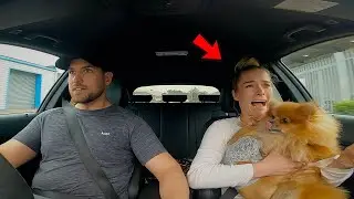 WE TUNED HER BOYFRIENDS CAR.......