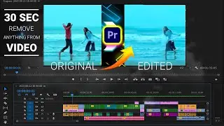 Best way to Remove Persons from your video | Premiere Pro 2023 | Best Mask effects