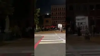 Incident v središču Murske Sobote