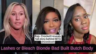Jasmine Crockett Called Ghetto After Marjorie Taylor Greene Attacks. Omarosa - Response Video