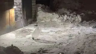 Взорвали кроной подушку безопасности, улетел айфон 11.( спойлер!!!жив)