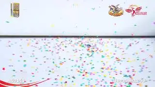 Пневмохлопушка АС0151 Звездопад бумажные звезды