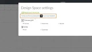 How to Change Canvas Settings | Beginner Design Space Tutorial |Cricut™