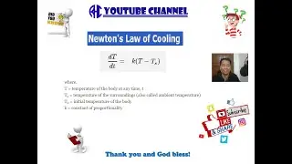 Differential Equation - Part 12 (Newton's Law of Cooling)