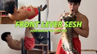ENTRENAMIENTO de FRONT LEVER + TIPS