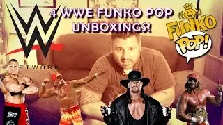 WWE Funko POP Unboxings - Hogan - Savage - Lesnar - Undertaker
