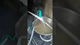 Как разморозить, трубу, когда нет туда доступа, легко!!! Если делать так!!