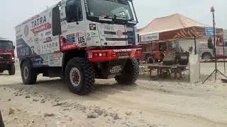 Rally Dakar 2018 Perú Bolivia argentina Brutal partida camión tatra