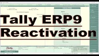 How to Reactivate and Surrender Tally ERP9 License