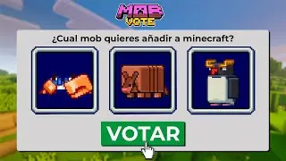 ¿Como Votar En La Minecraft Mob Vote 2023? | Minecraft Live 2023