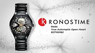 Обзор швейцарских часов Rado True Automatic Open Heart R27100162 (01.734.0100.3.016) - KronosTime.RU