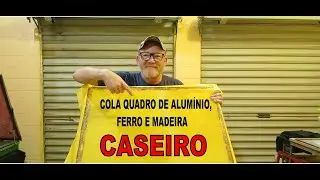 Cola caseira para quadro de Alumínio, Ferro e Madeira