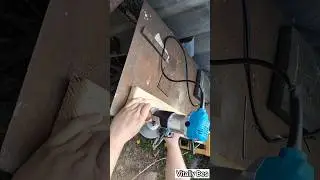 Доработка ручного фрезера с AliExpress, делаем вывеску для бани.