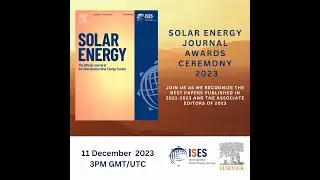 Solar Energy Journal Awards Ceremony 2023
