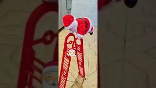 Climbing Santa Clause 🤶 #toys