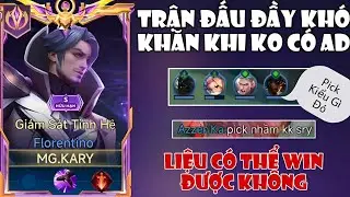Trận Đấu Cực Khó Khăn Khi Đồng Đội Pick Team Không Có Ad Cực Troll Trên Rank Cao Thủ 40 Sao Sẽ NTN