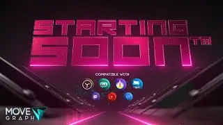 ⭐️ Animated Twitch Screen *PREMIUM* Pink pack