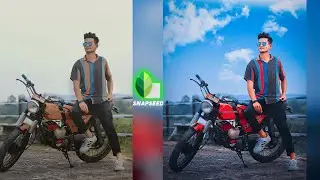 Snapseed Sky Background Change Photo Editing | Snapseed Photo Editing Trick [ AF EDIT ]