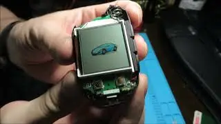Battery replacement of Scher-Khan Magicar 13 alarm keychain.