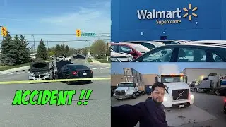 Car Accident on Major Intersection | Grocery Price in Canada 2023 | Canada Vlog 🇨🇦
