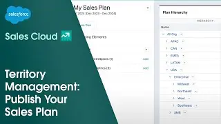 How to Publish Your Sales Plan to Territory Management | Salesforce
