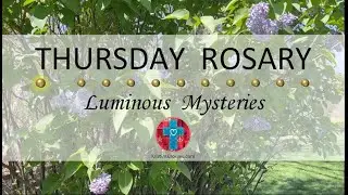 Thursday Rosary • Luminous Mysteries of the Rosary 💚 May 23, 2024 VIRTUAL ROSARY - MEDITATION