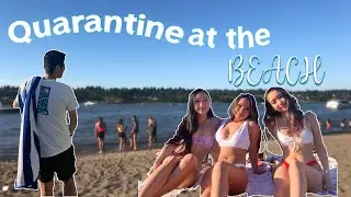getting out after lockdown: beach edition