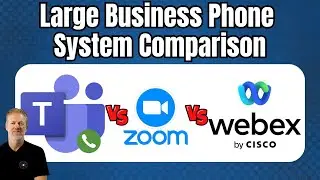 Large Business Phone System Comparison: Zoom Phone, Teams phone, and Cisco Webex