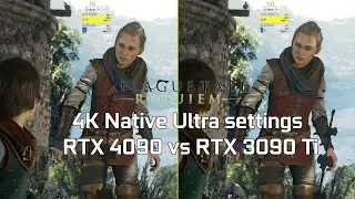 A Plague Tale: Requiem 4K Native RTX 4090 vs RTX 3090 Ti