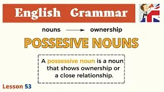 Possessive nouns - Apostrophes for Possession - Rules & Examples - English Grammar Lesson